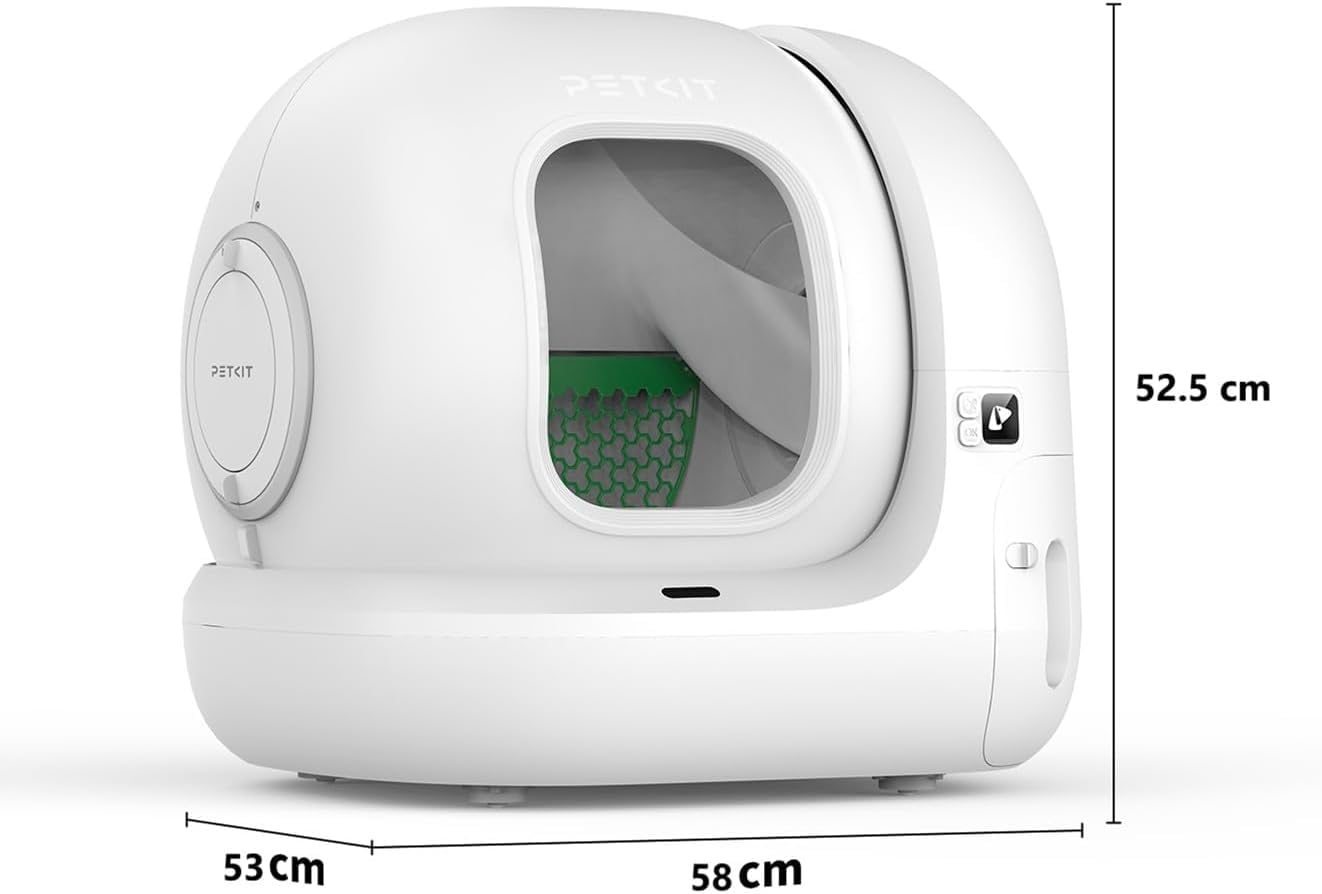 PETKIT Pura Max 2 Lettiera Gatto Autopulente, Lettiera Automatica per Gatti,XSecure,Antiodore,Capacità Massima 76L,Controllo APP per Più Gatti