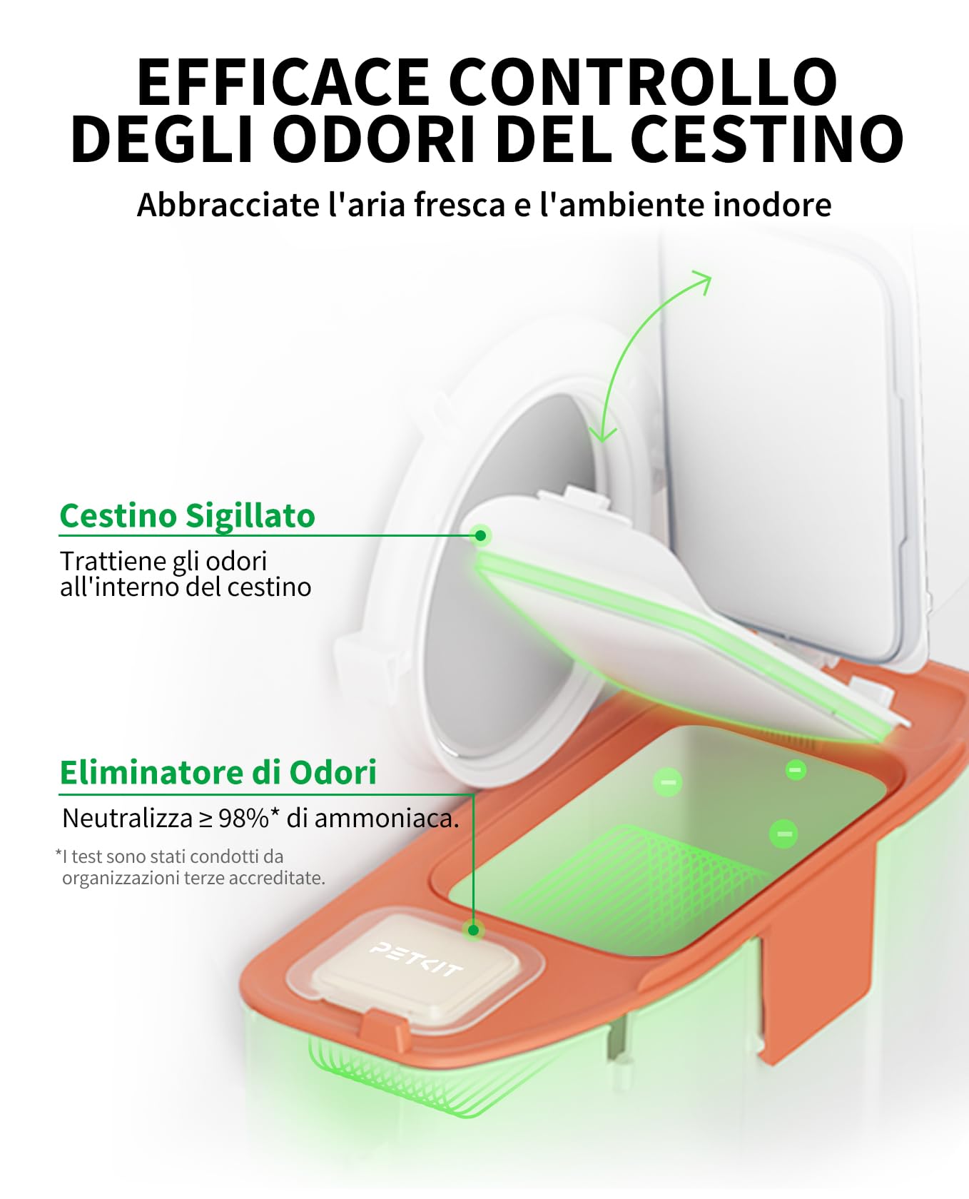 PETKIT Pura Max 2 Lettiera Gatto Autopulente, Lettiera Automatica per Gatti,Capacità Massima 76L,XSecure,Antiodore,Controllo APP per Più Gatti(Non Contiene Spray Deodorante)